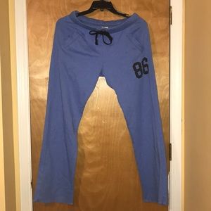 Blue PINK sweatpants